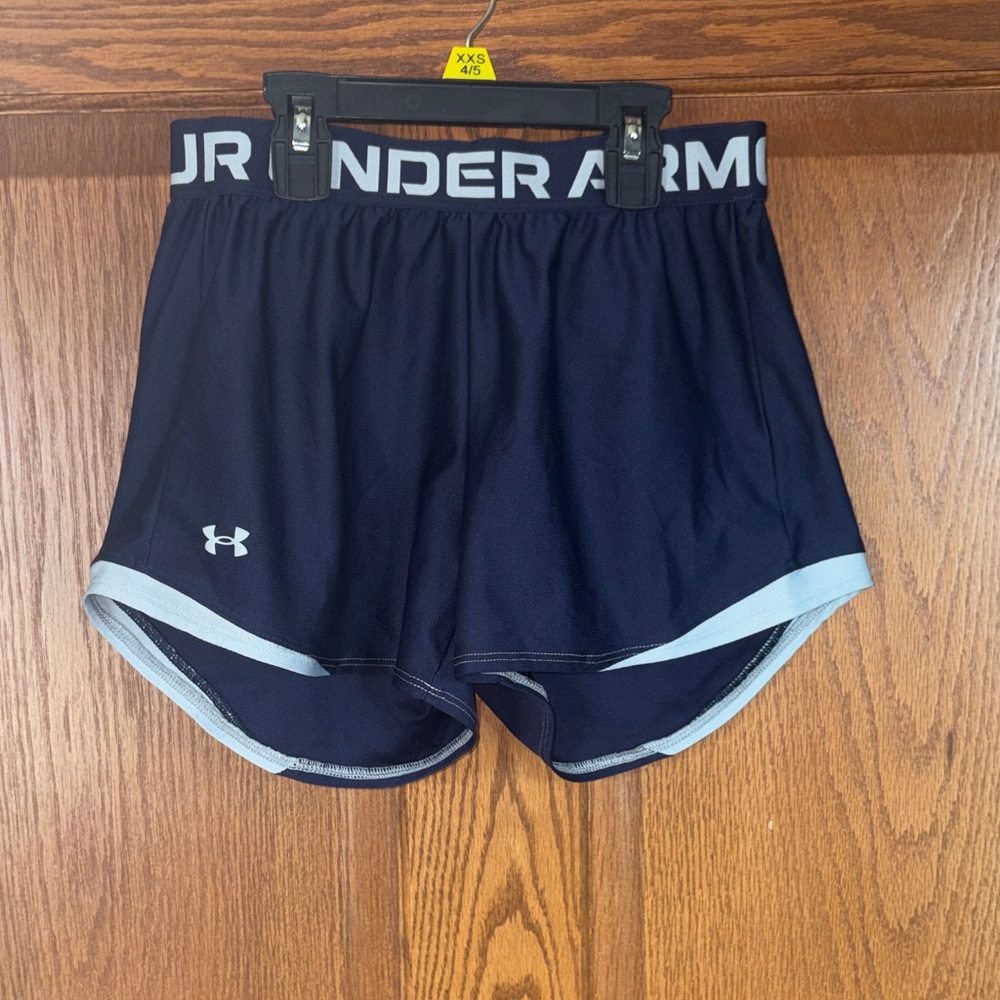Under Armour Women's Navy Athletic Shorts